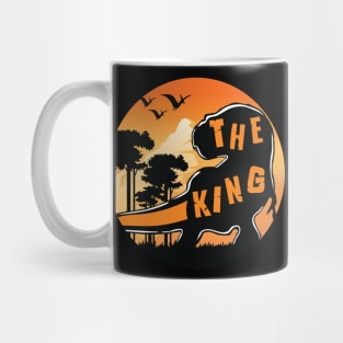 T-Rex Dinosaur The King Of The World Mug